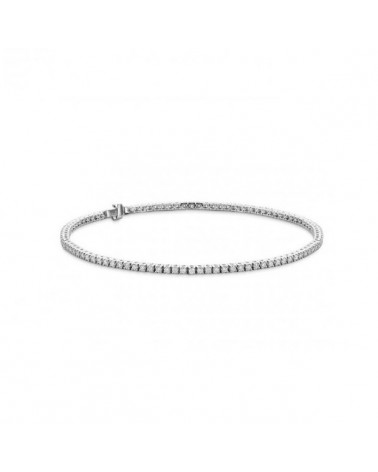 Bracciale in oro bianco con diamanti  1,50 H SI